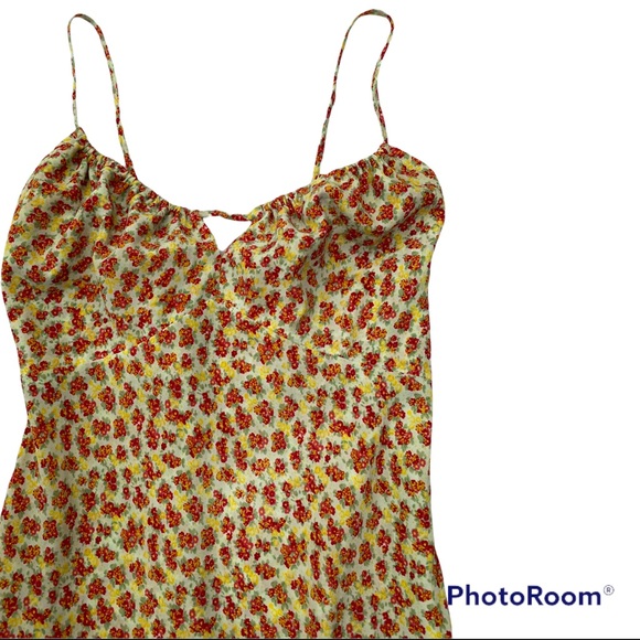 RARE 90’s BOHO ROMANTIC CHIC FLORAL PRINT SEXY FEMININE SLIP DRESS ⭐️⭐️⭐️⭐️⭐️ - Picture 6 of 17